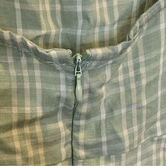 Kendall & Kylie Pacsun Double Cutout Plaid Mini Dress Size Small - Picture 6 of 13